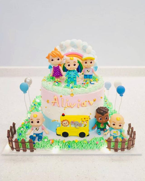 Coco & Friends (8 Inch + 4 LAYERS) *Picture display is 6 inch size*