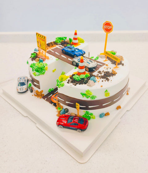 CARS ON HIGHWAY (8 INCH)