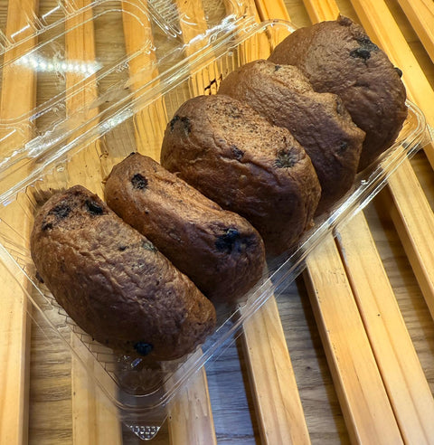 *NEW* MINI CHOCOLATE BUNS - 5 BUNS IN A PACK